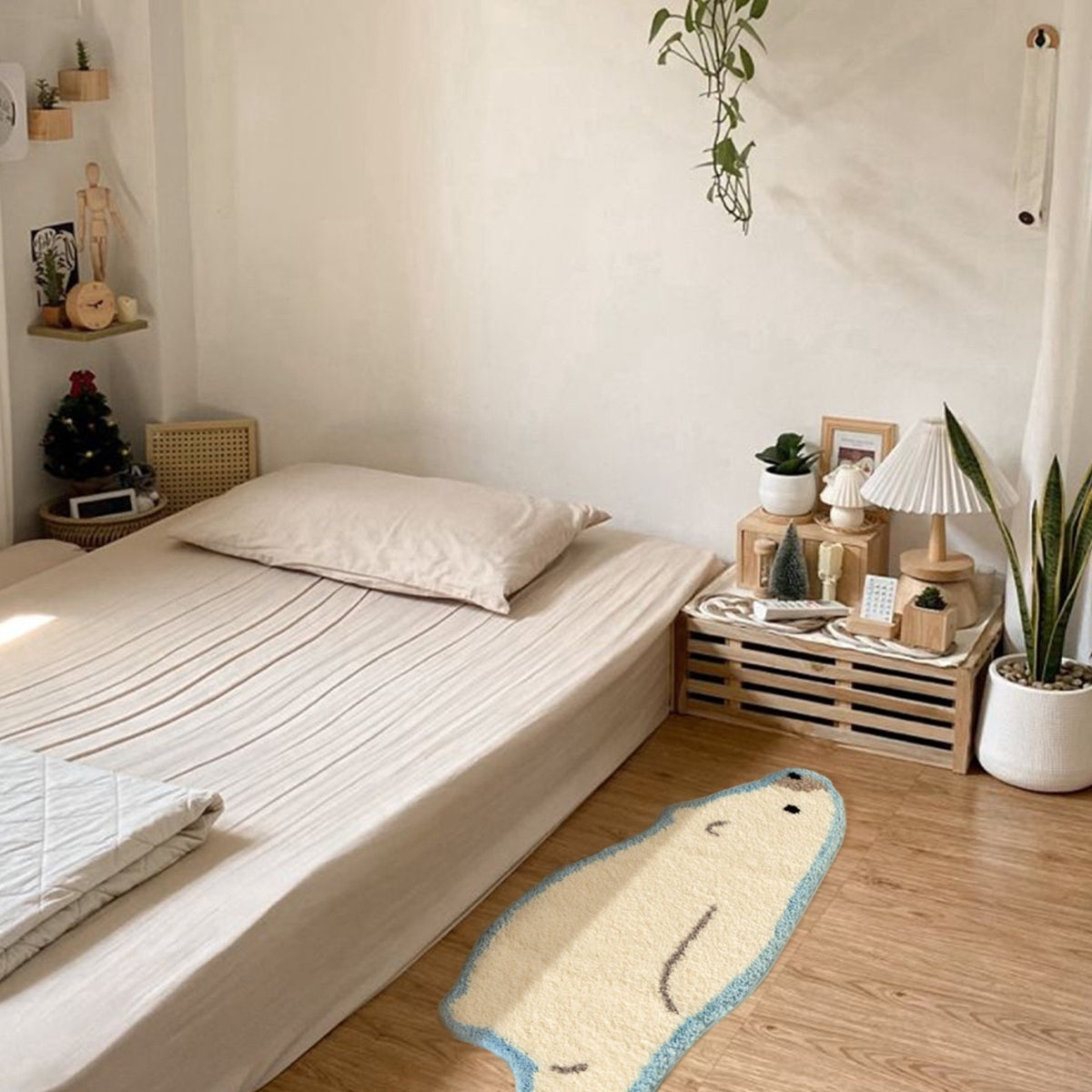 Cartoon penguin Polaris carpet