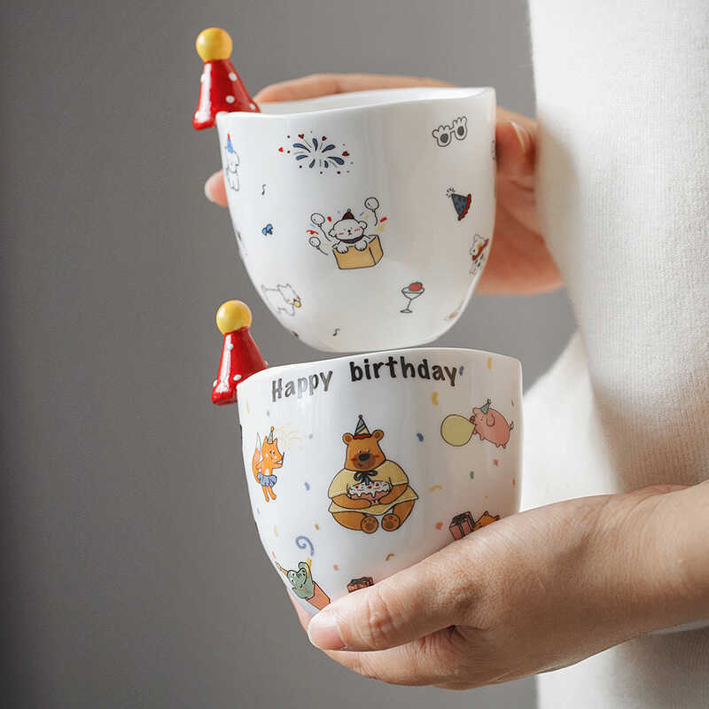 Happy birthday Hat Ceramic Mug