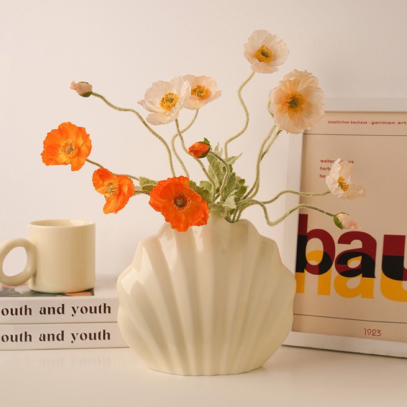 Shell Ceramic Vase