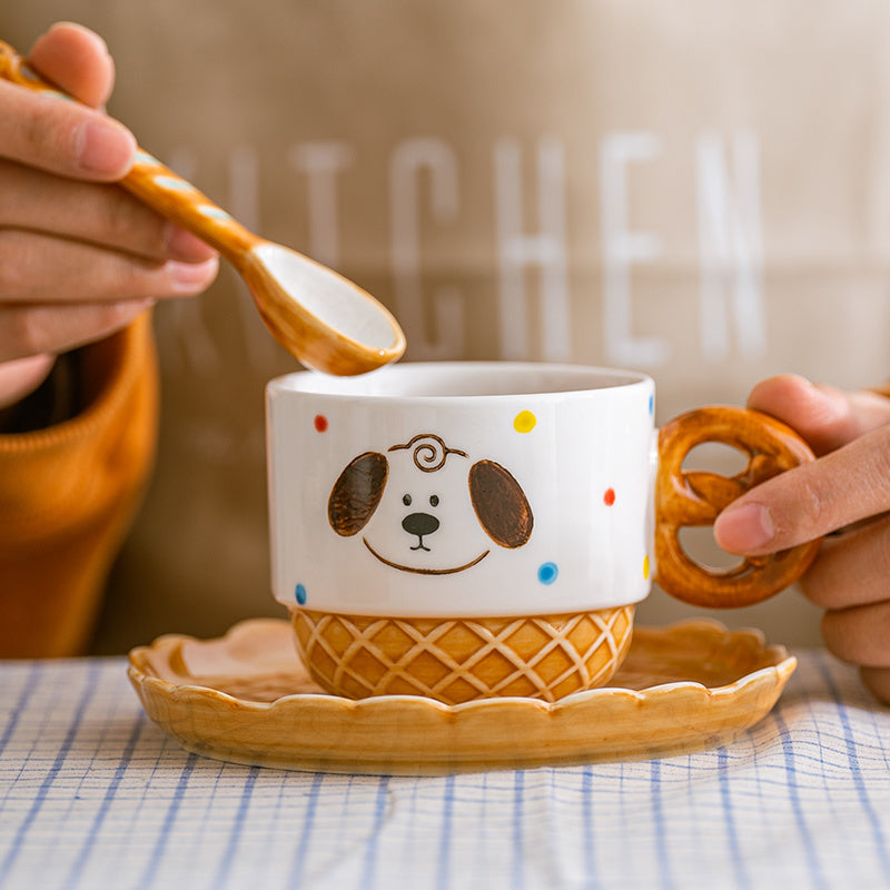 Bread Puppy ceramic tableware