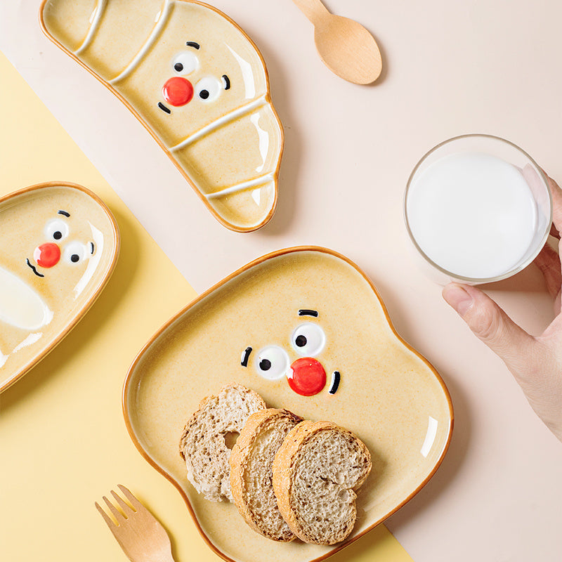 Cute bread plate