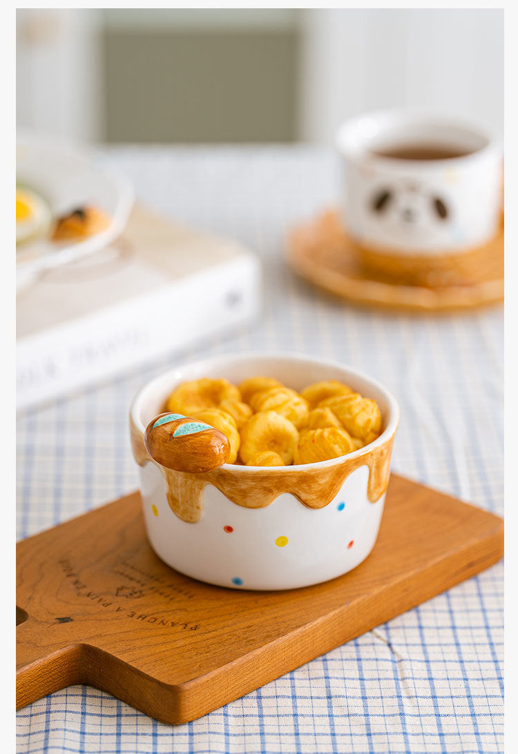 Bread Puppy ceramic tableware