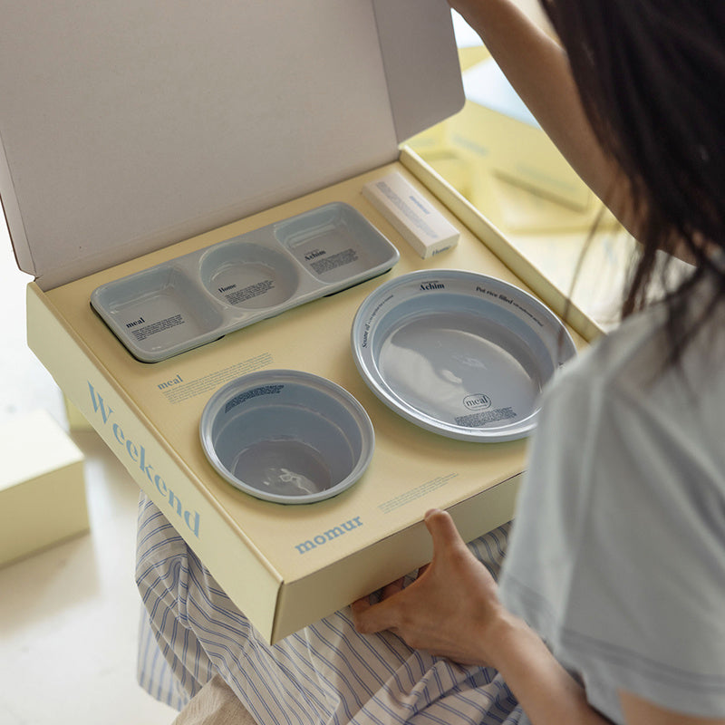 Korean Sky Blue Ceramic Tableware