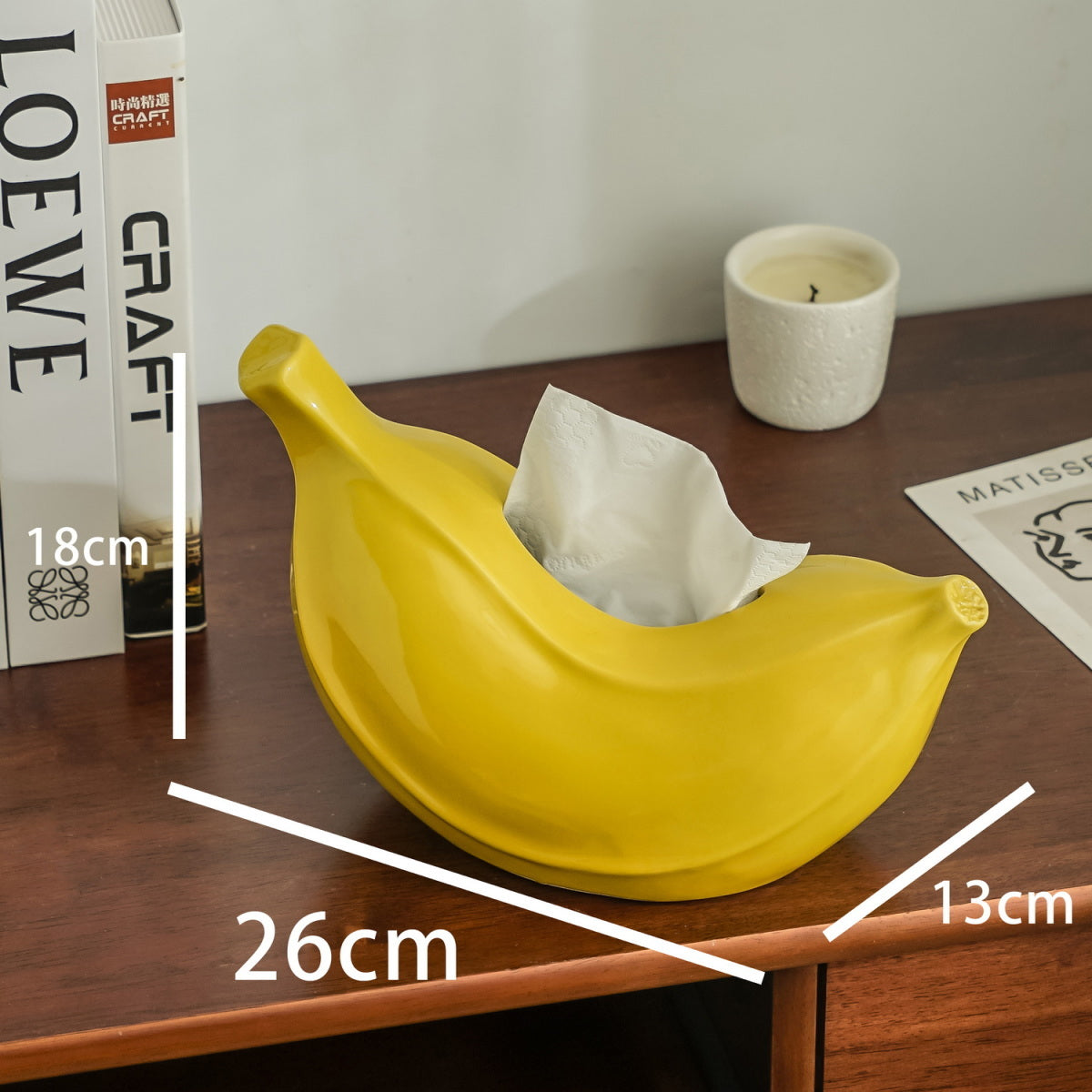 Creative Banana Tissue Box