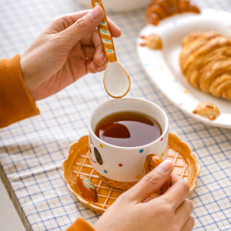Bread Puppy ceramic tableware