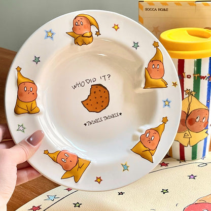 Star Man Cookie Plate