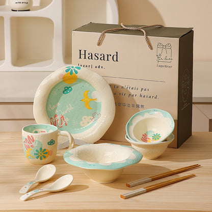 Fresh summer Marine ceramic tableware