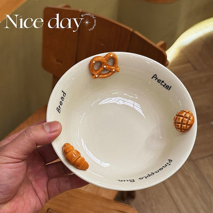 Baguette ceramic tableware