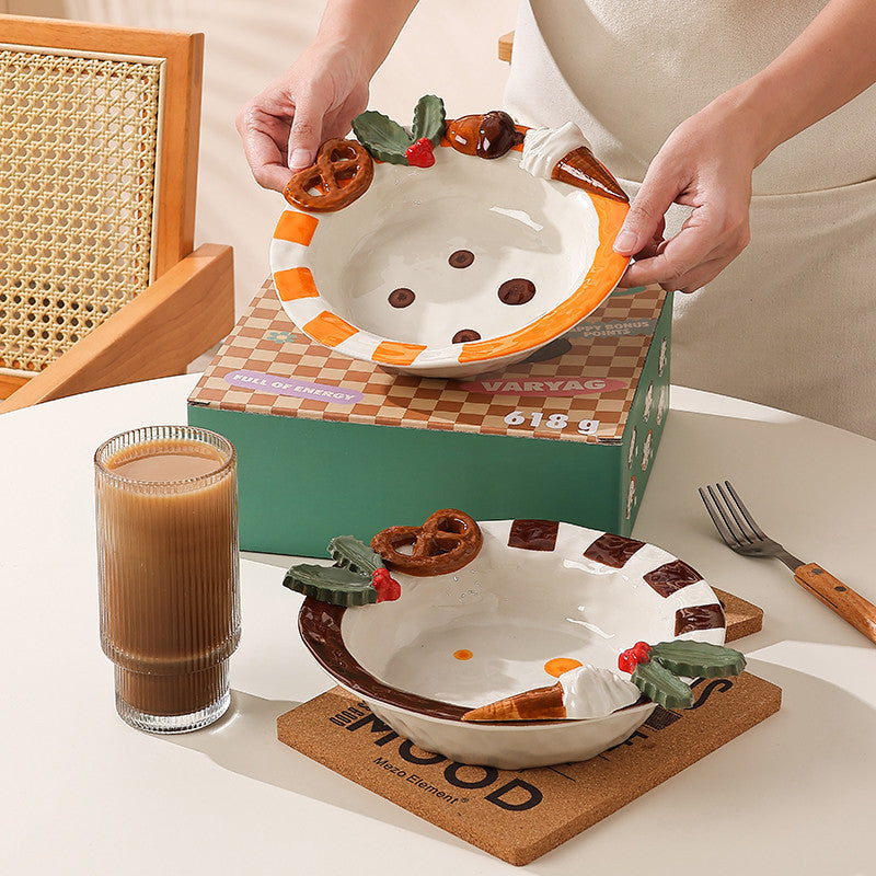 Cookie deep plate