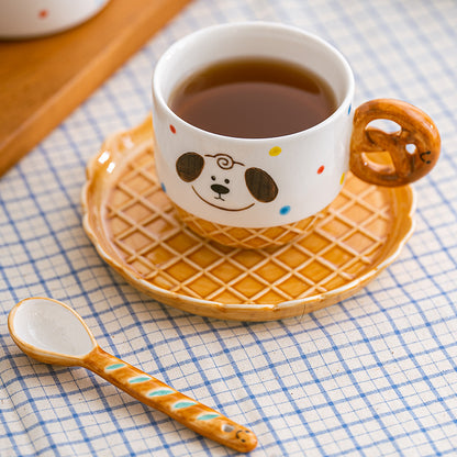 Bread Puppy ceramic tableware