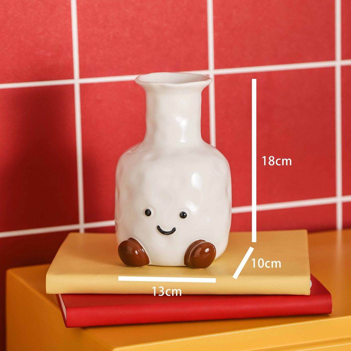 Cute Smiley Face Vase