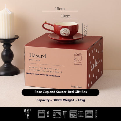Camellia coffee cups and saucers
