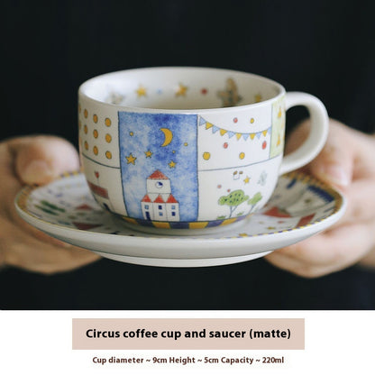 Fairy tale Town Circus Ceramic tableware