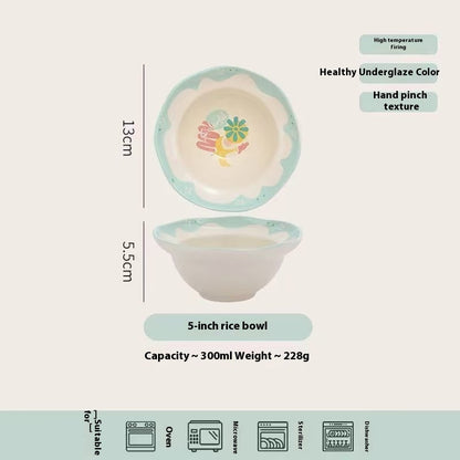 Fresh summer Marine ceramic tableware