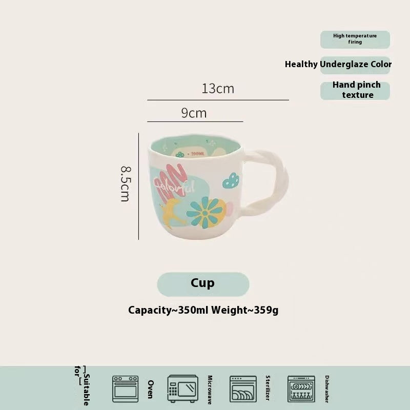 Fresh summer Marine ceramic tableware