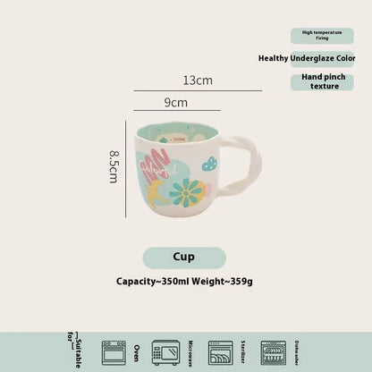 Fresh summer Marine ceramic tableware