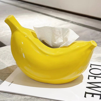 Creative Banana Tissue Box