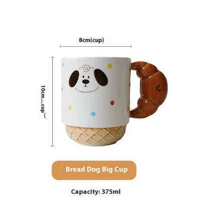 Bread Puppy ceramic tableware