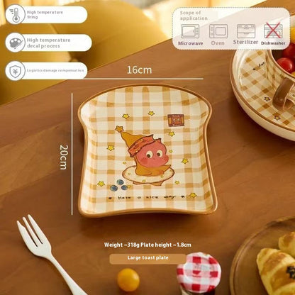 Star Man Toast Ceramic Tableware