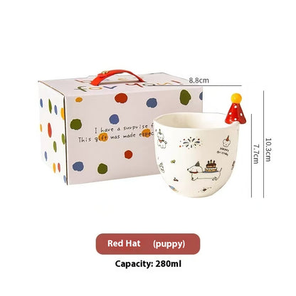 Happy birthday Hat Ceramic Mug