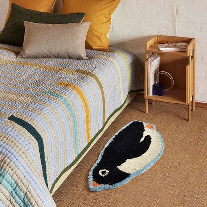 Cartoon penguin Polaris carpet