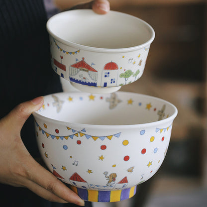 Fairy tale Town Circus Ceramic tableware