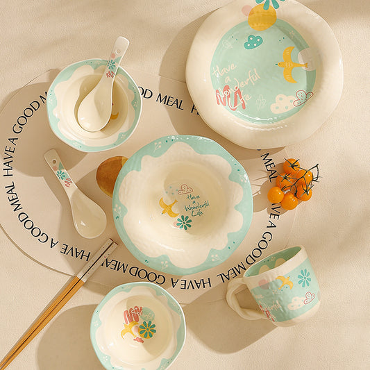 Fresh summer Marine ceramic tableware
