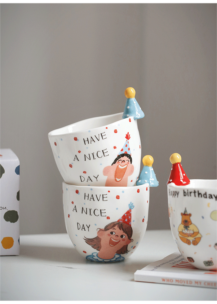 Happy birthday Hat Ceramic Mug