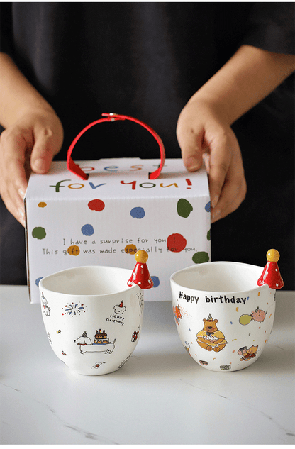 Happy birthday Hat Ceramic Mug